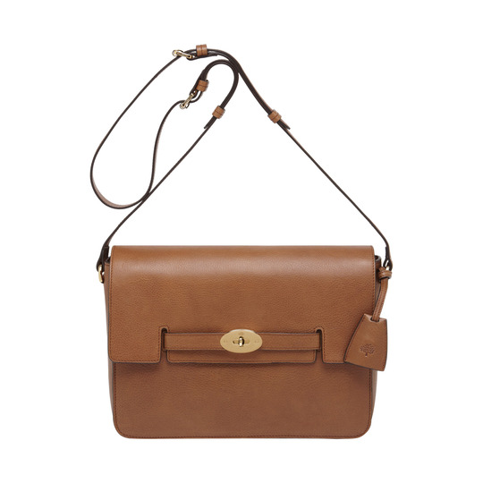Mulberry Large Bayswater Shoulder Oak Natural Leather - Click Image to Close