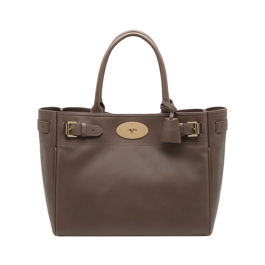 Mulberry Bayswater Tote Taupe Soft Tan - Click Image to Close