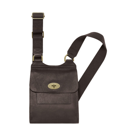Mulberry Antony Chocolate Natural Leather - Click Image to Close