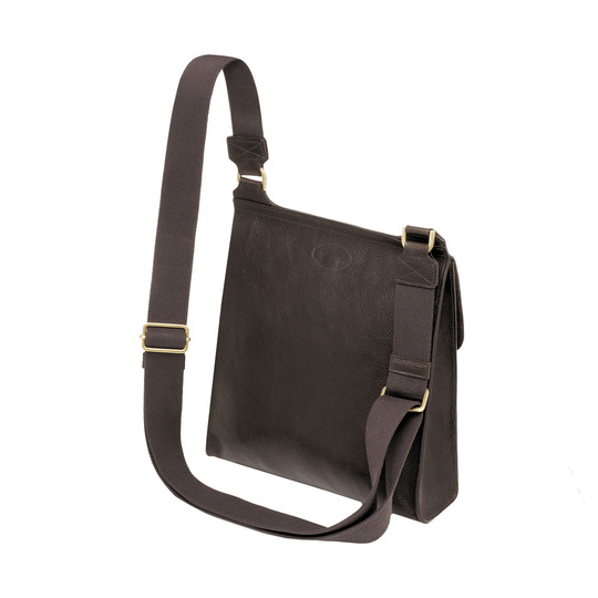 Mulberry Antony Messenger Chocolate Natural Leather - Click Image to Close