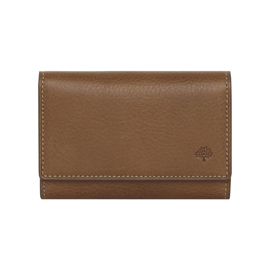 Mulberry Key Case Oak Natural Leather - Click Image to Close