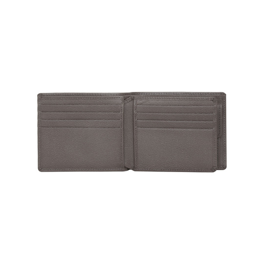 Mulberry 8 Card Coin Wallet Grey Classic Printed Calf - Click Image to Close