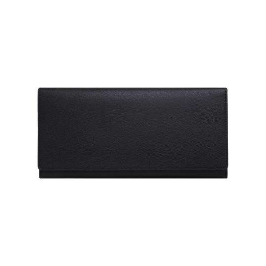 Mulberry Coat Wallet Black Classic Printed Calf - Click Image to Close
