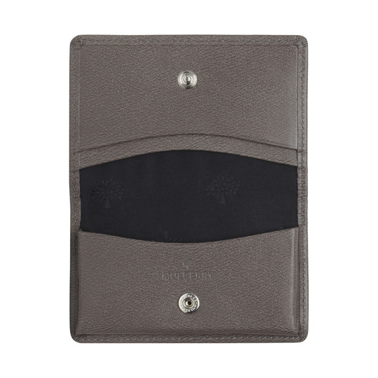 Mulberry Card Case Grey Classic Printed Calf - Click Image to Close