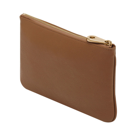 Mulberry Daria Pouch Oak Spongy Pebbled - Click Image to Close