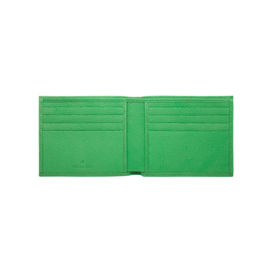 Mulberry 8 Card Wallet Bright Green Grainy Calf - Click Image to Close