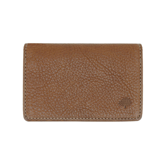 Mulberry Card Case Oak Natural Leather - Click Image to Close