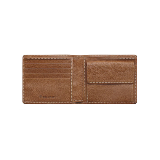 Mulberry Coin Wallet Oak Natural Leather - Click Image to Close