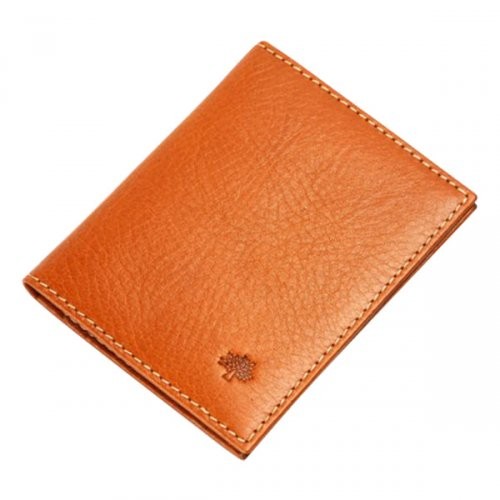Mulberry 8 Slots Natural Leathers Passport Cover Oak - Click Image to Close