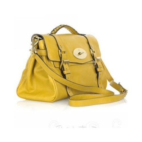 Mulberry Alexa Bag Soft Buffalo Yellow - Click Image to Close