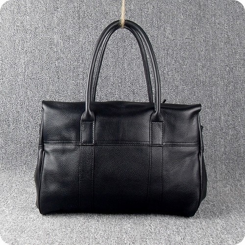 Mulberry Bayswater Natural Leather Black - Click Image to Close