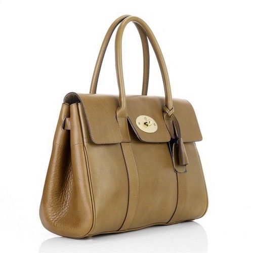 Mulberry Bayswater Natural Leather Brown - Click Image to Close