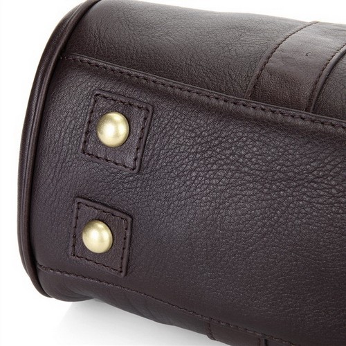 Mulberry Bayswater Natural Leather Chocolate - Click Image to Close