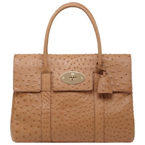 Mulberry Bayswater Ostrich Oak - Click Image to Close