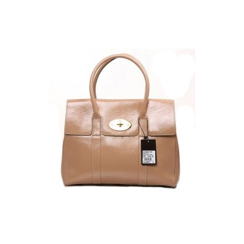 Mulberry Bayswater Patent Leather Apricot - Click Image to Close