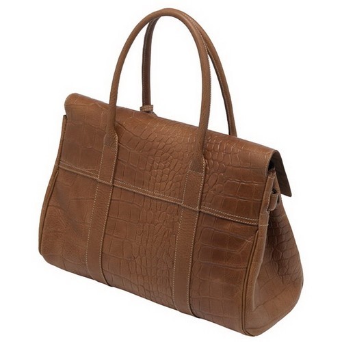 Mulberry Bayswater Printed Leather Oak - Click Image to Close