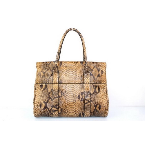 Mulberry Bayswater Sillky Sanake Print Oak - Click Image to Close