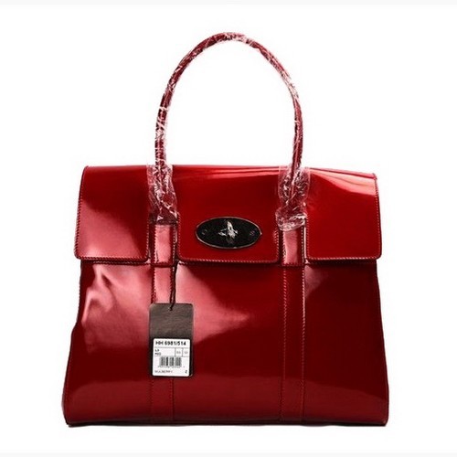 Mulberry Bayswater Wrinkle Paint Red - Click Image to Close