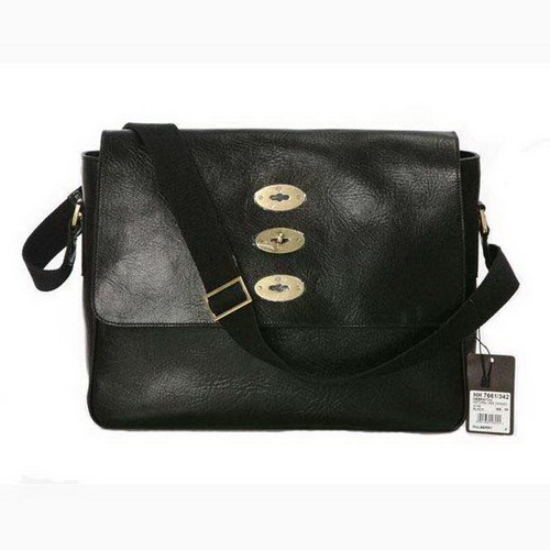 Mulberry Brynmore Messenger Bags Black - Click Image to Close