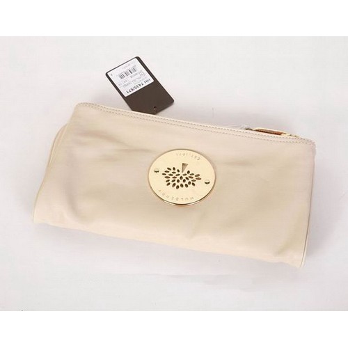 Mulberry Daria Clutch Soft Spongy Leather Beige - Click Image to Close