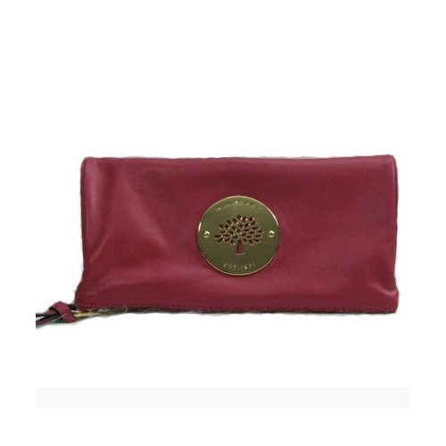 Mulberry Daria Clutch Soft Spongy Leather Fuchsia - Click Image to Close