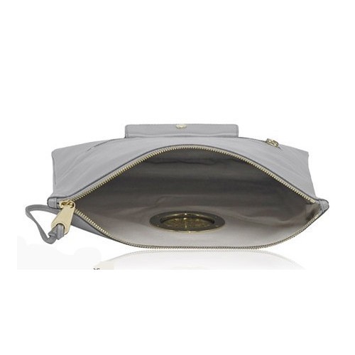Mulberry Daria Clutch Soft Spongy Leather Grey - Click Image to Close