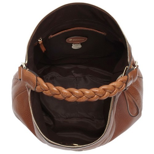 Mulberry Daria Medium Hobo Shoulder Bag Oak - Click Image to Close