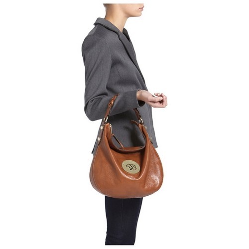 Mulberry Daria Medium Hobo Shoulder Bag Oak - Click Image to Close