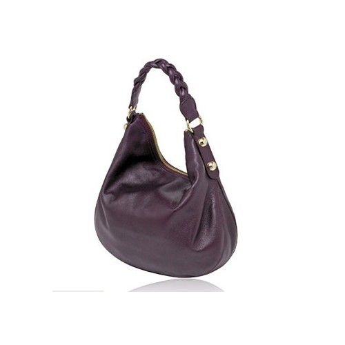 Mulberry Daria Medium Hobo Shoulder Bag Purple - Click Image to Close