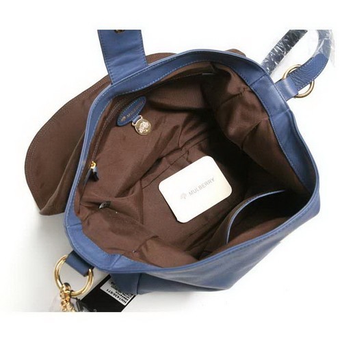 Mulberry Daria Satchel Shoulder Bag Blue - Click Image to Close