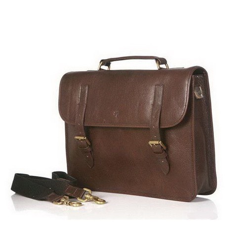Mulberry Elkington Briefcases Chocolate - Click Image to Close