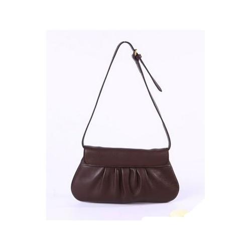 Mulberry Joelle Pochette Clutch Bag Chocolate - Click Image to Close
