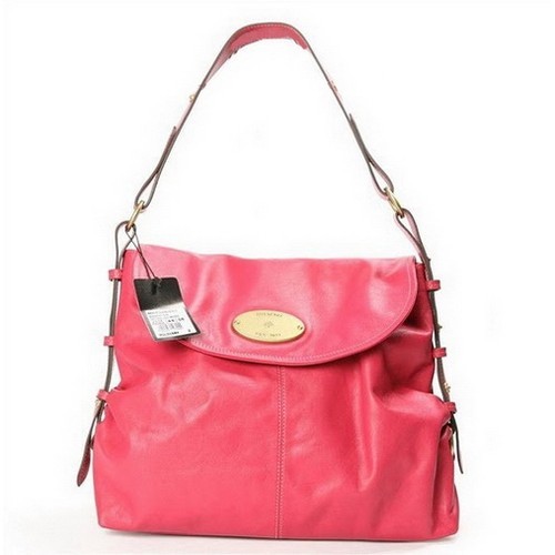 Mulberry Lock Hobo Shoulder Bag Pink - Click Image to Close