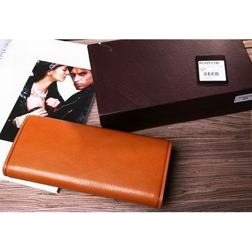 Mulberry Long Wallet Glazed Goat Leather Oak 8253-342 - Click Image to Close