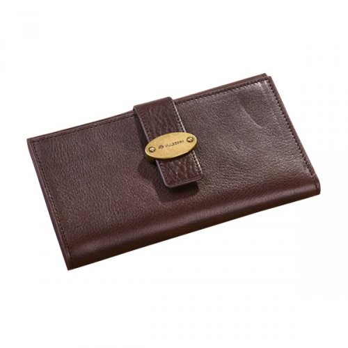 Mulberry Men Natural Leathers Card Wallet Chocolate - Click Image to Close