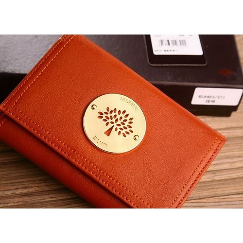 Mulberry Natural Soft Leather Wallet Oak 8463-571 - Click Image to Close
