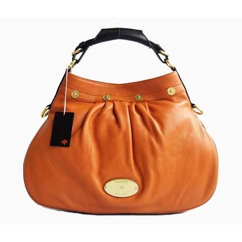 Mulberry Pebbled Mitzy Hobo Tote Bag Oak - Click Image to Close