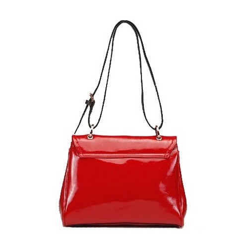 Mulberry Polly Push Lock Shoulder Bags Red - Click Image to Close