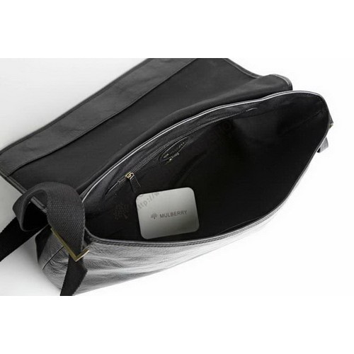 Mulberry Somerest Messenger Bags Black - Click Image to Close