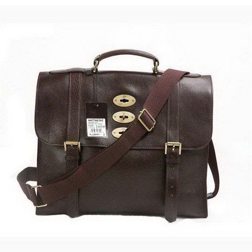 Mulberry Ted Messenger Bag Chocolate - Click Image to Close